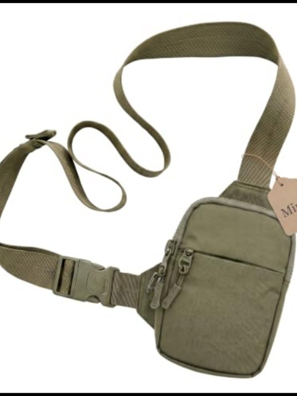 Anti-Theft RFID Blocking Crossbody Sling Bag Waterproof Nylon Travel